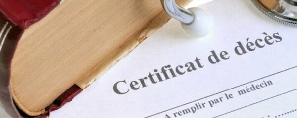 certificat de décè